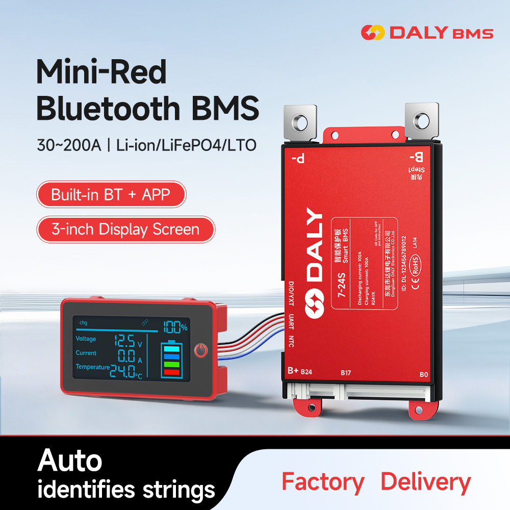 Smart Bms 24S 200A Bluetooth Lifepo4 - 데일리 스마트 BMS 4S 7S 8S