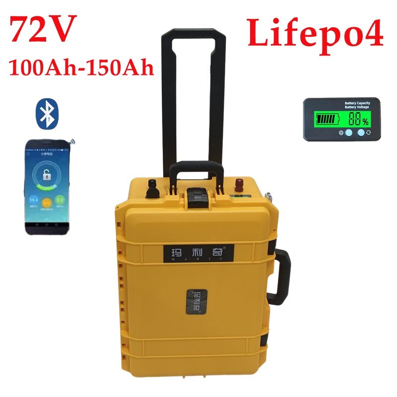 Lifepo4 72V 100Ah Battery Pack Ev - 방수 72V 150Ah 100Ah LiFepo4 리튬