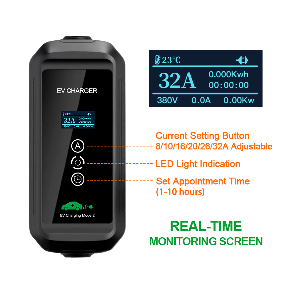 EVSE EV 충전기 레벨 2 플러그, 전기 자동차 가 - Ev Charger Type 2 22Kw 32A 3 Phase 리뷰 및 가격