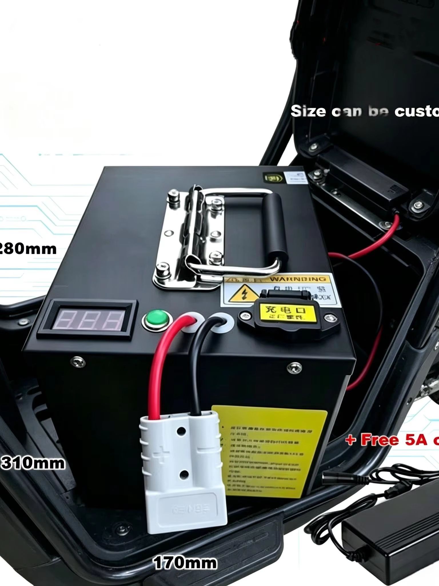 72V Lifepo4 리튬 배터리 팩 80Ah/100A - Lifepo4 72V 100Ah Battery Pack Ev 리뷰 및 가격
