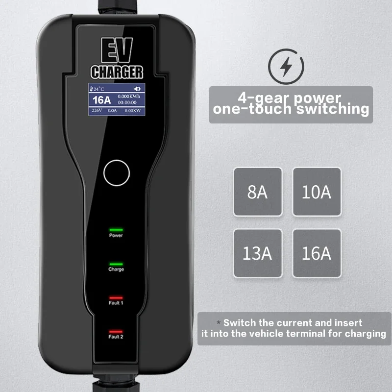 CEE 플러그 IEC62196-2 전기 자동차 충전기, - Type 2 Portable Ev Charger 11Kw Cee 리뷰 및 가격