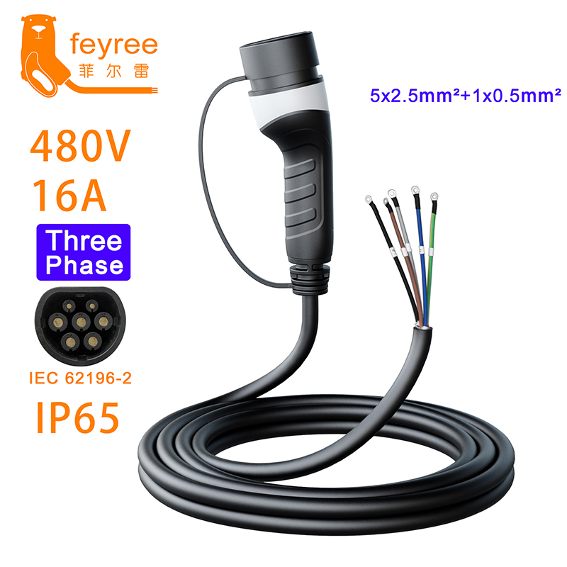 페이리 3상 전기차용 타입2 소켓 5m 케이블 16A  - Ev Charger Type 2 22Kw 32A 3 Phase 리뷰 및 가격